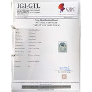 4.57/CT Natural Blue Sapphire with Govt Lab Certificate-BLUSA9V